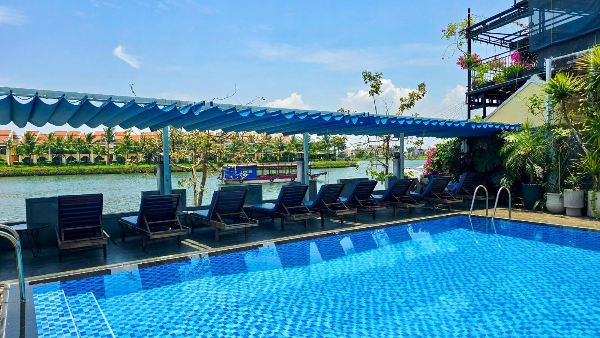 Riverside White House Hotel Hoi An Eksteriør billede
