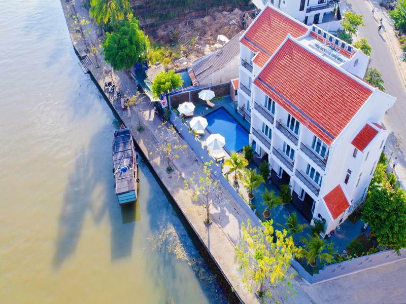Riverside White House Hotel Hoi An Eksteriør billede