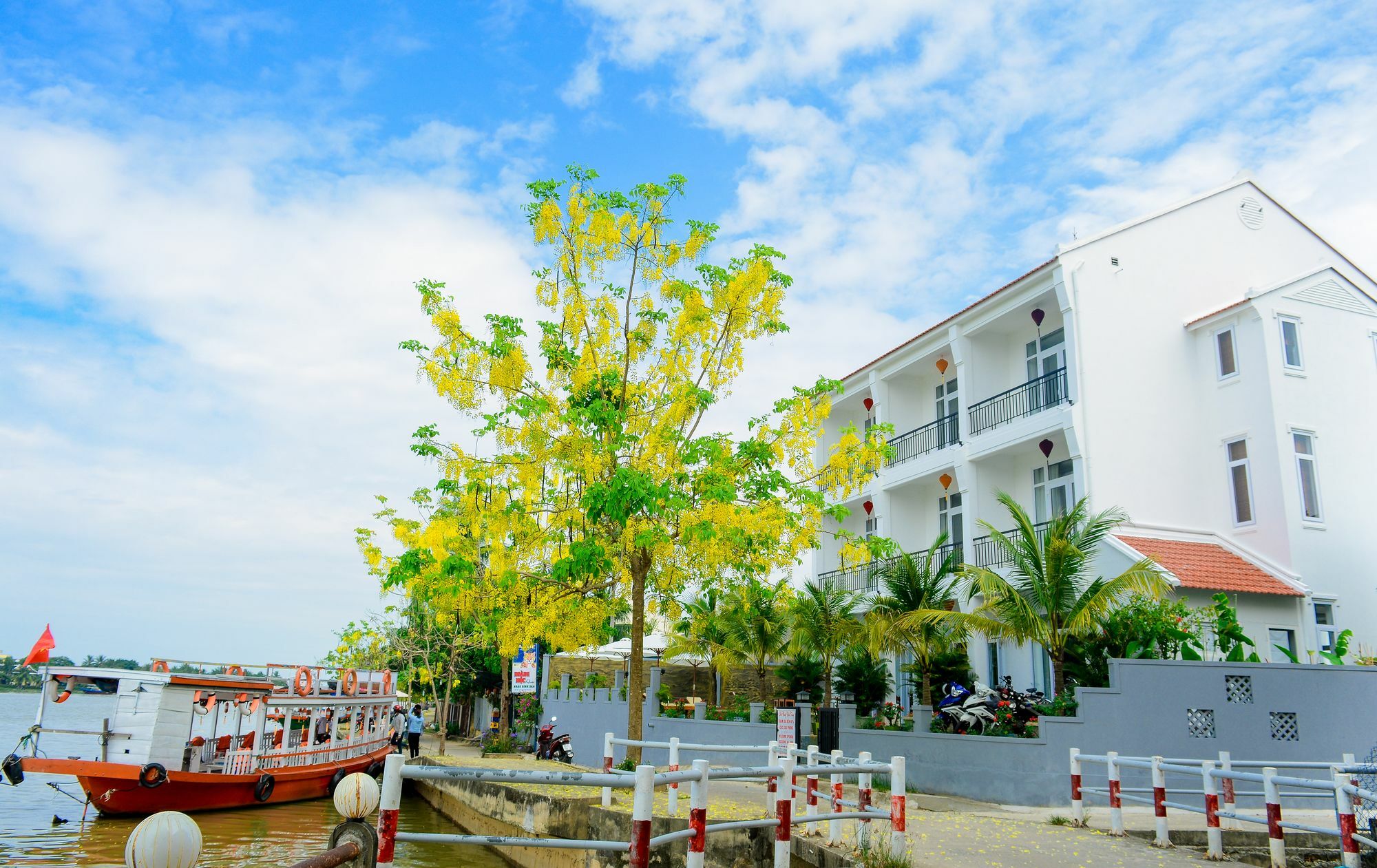 Riverside White House Hotel Hoi An Eksteriør billede